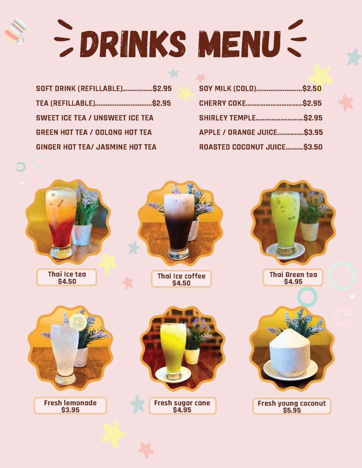 Menu – Kin Thai Zabb Rice & Noodle